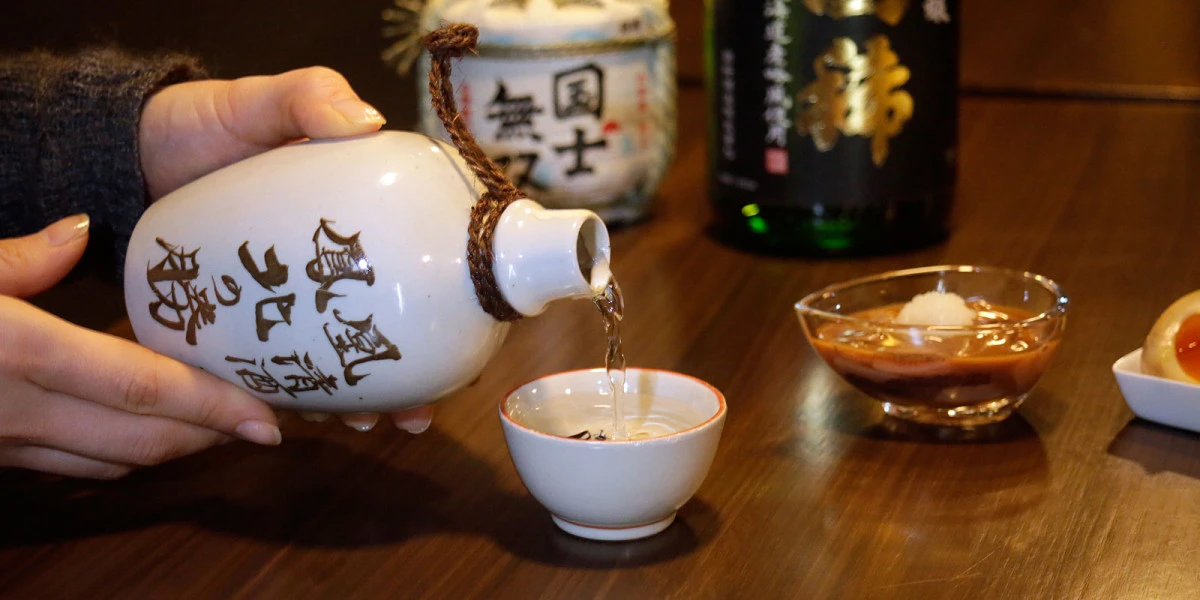 sushi lover bestellen sake met cup